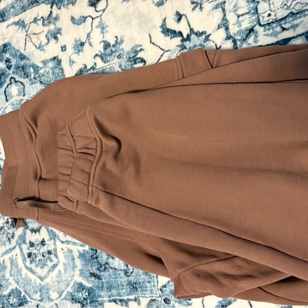 Oner Active Cozy Brown Drawstring Sweatpants - image 4